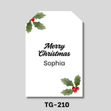 Personalized Christmas Gift Tags [Collection Series 4]