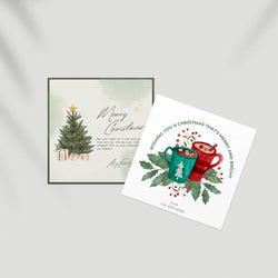 Christmas  Square Gift Tags [Collection 4]