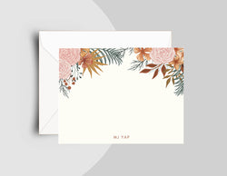 MJ Floral Note Cards