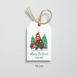 Personalized Christmas Gift Tags [Labubu Collection)