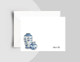 Chinoiserie Vase Note Cards
